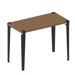 Noga do stołu stalowa biała 76cm mod. G76 montaż bez wiercenia