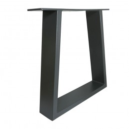 Noga podstawa stolika trapez wys. 38cm szara
