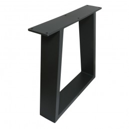 Noga podstawa stolika trapez wys. 38cm szara