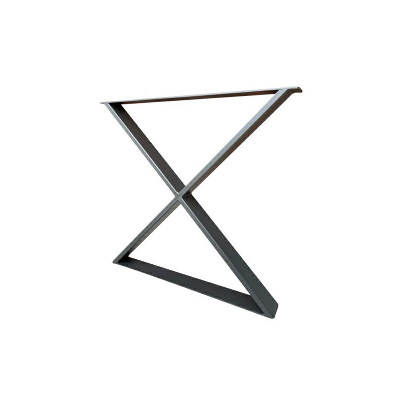 Noga podstawa stołu wys.72cm rama X szara mod. 224-G78