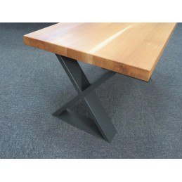 Noga podstawa stołu wys.72cm rama X szara mod. 224-G78