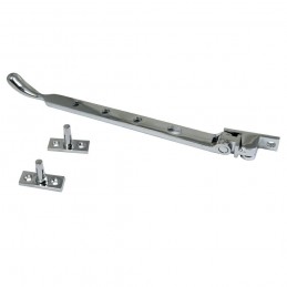 Ogranicznik okienny Blokada otwarcia 250mm Casement Bulb chrom