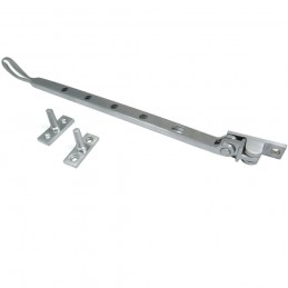 Ogranicznik okienny Blokada otwarcia Casement Bulb 300mm chrom satyna