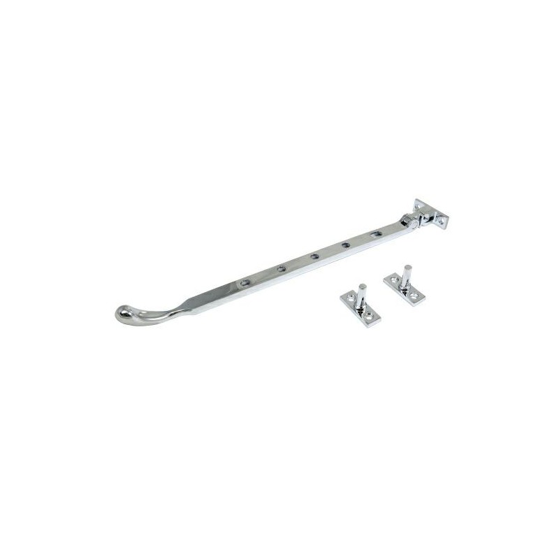 Ogranicznik okienny Blokada otwarcia Casement Bulb 300mm chrom połysk