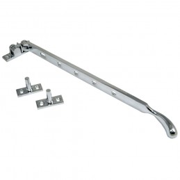 Ogranicznik okienny Blokada otwarcia Casement Bulb 300mm chrom połysk