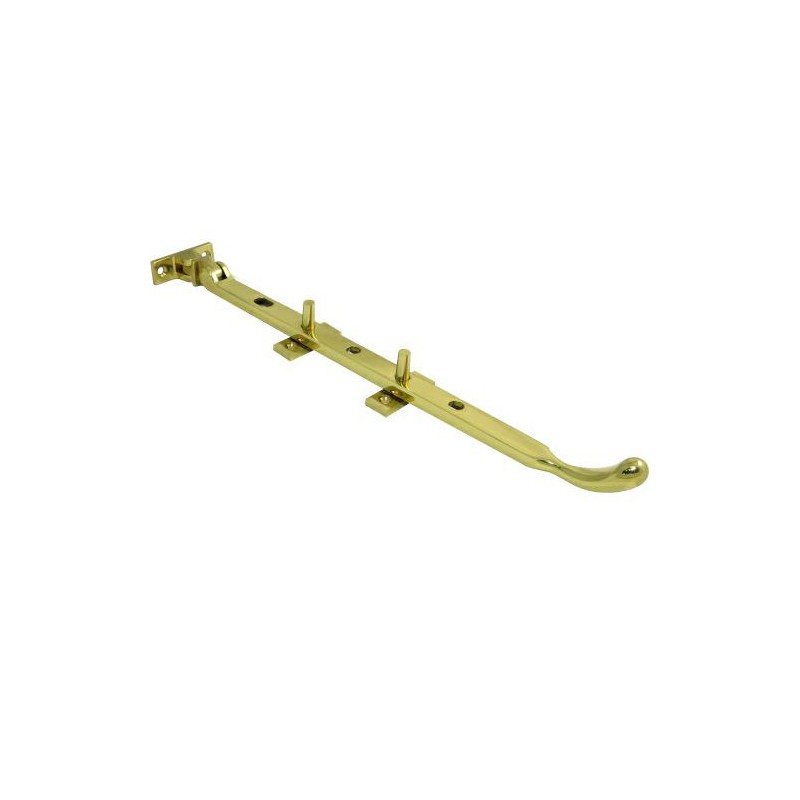 Ogranicznik okienny Blokada otwarcia Casement Bulb 300mm mosiądzowana