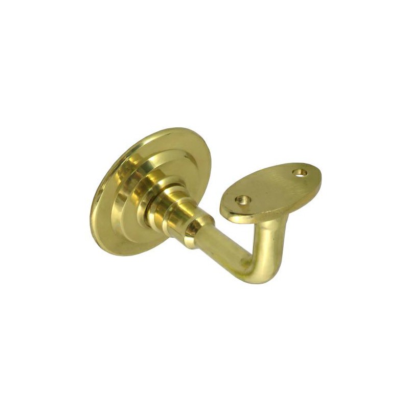 Wspornik poręczy mosiądz polerowany mod.22