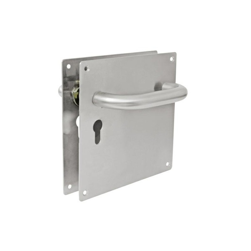 Klamka na wkładkę szyld 180x180mm INOX AMIG mod. 3CB47