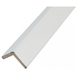 Kątownik 25x25-2,44M MDF z mel. biały