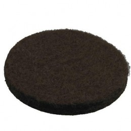 Podkładki filcowe okrągłe 28mm brąz 8szt. mod.80 przyklejane