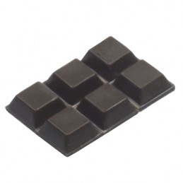 Odbojnik przyklejany Stoper meblowy 12x12mm czarny 24szt DIS mod.412