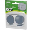 Podkładka ślizg do mebli z teflonu PTFE 38mm szary przyklejany 4szt. mod.76