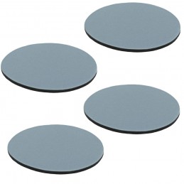 Podkładka ślizg do mebli z teflonu PTFE 38mm szary przyklejany 4szt. mod.76