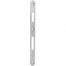 Zaczep 18x238mm końce nikiel połysk zaokrąglone do zamków PATENT