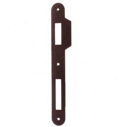 Zaczep z najazdem 193x22mm płetwa 10mm brązowy do zamków PATENT