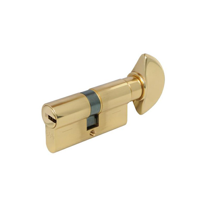 Wkładka z gałką 110mm G55/55 mosiężna mod. 5000 PS