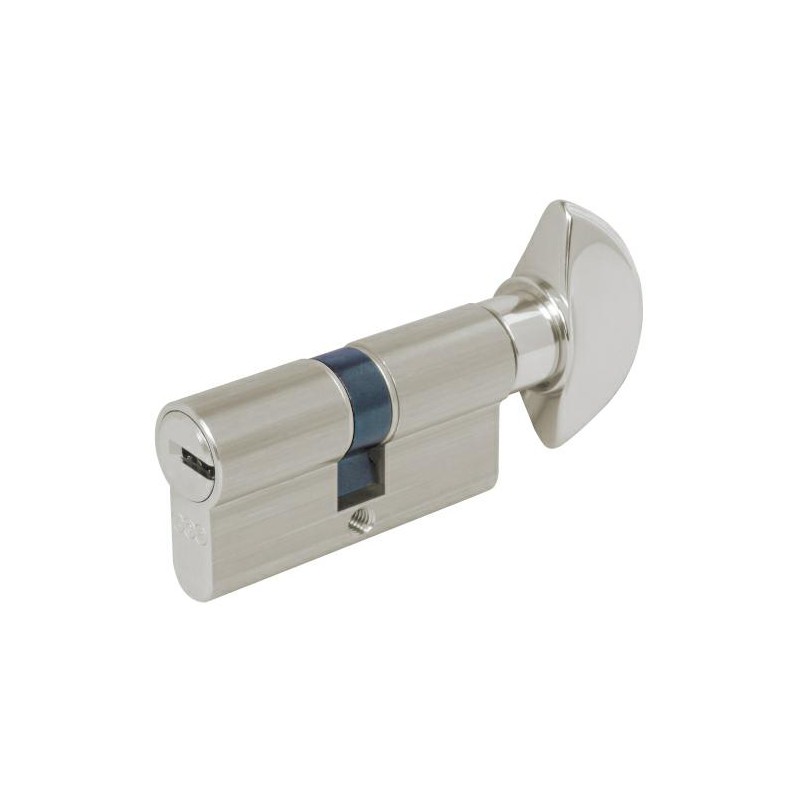 Wkładka z gałką nikiel mat 90mm G40/50 mod. 5000 PS