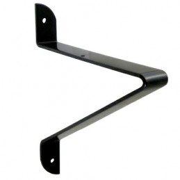 Wspornik półki stalowy czarny 240x240mm mod. BELLUCCI