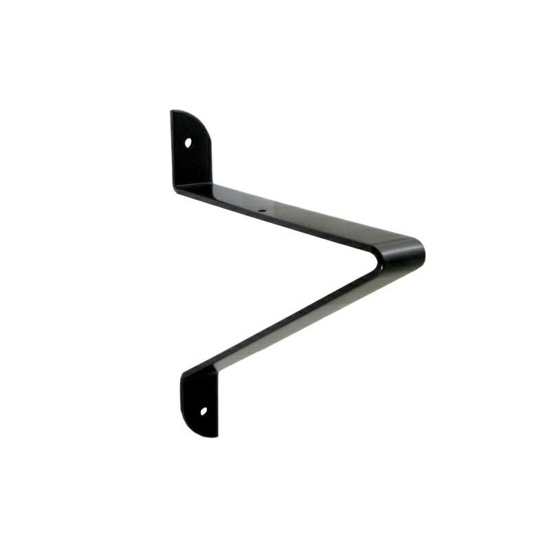 Wspornik półki stalowy czarny 240x240mm mod. BELLUCCI