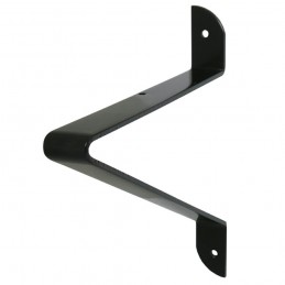 Wspornik półki stalowy czarny 240x240mm mod. BELLUCCI