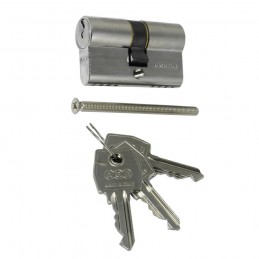 Wkładka drzwiowa 54mm 27/27 nikiel połysk mod.600