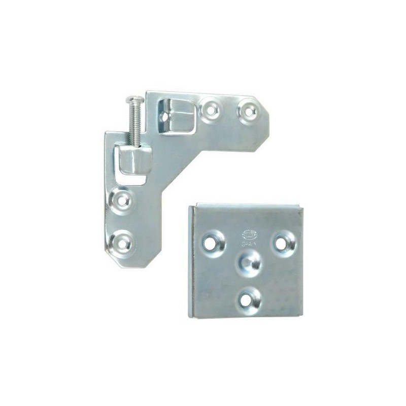 Wieszak meblowy do szafek regulowany cynkowany mod.6