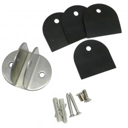 Łącznik kabiny WC Inox do płyty 13mm mod.111