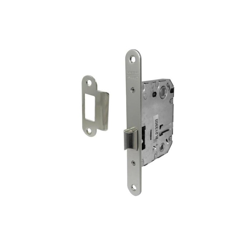 Zamek drzwiowy łazienkowy 70/50 nikiel TESA 134U 5R E40