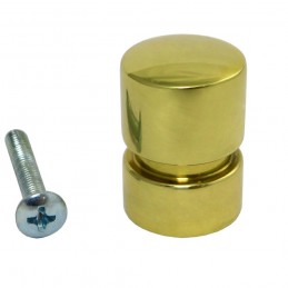 Gałka meblowa mosiężna 18mm mod. 510