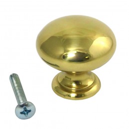 Gałka meblowa mosiężna 30mm mod. 450