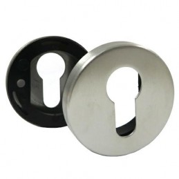 Szyld wkładki rozeta 53mm inox  mod.1