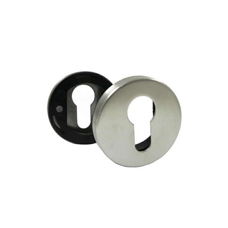 Szyld wkładki rozeta 53mm inox  mod.1