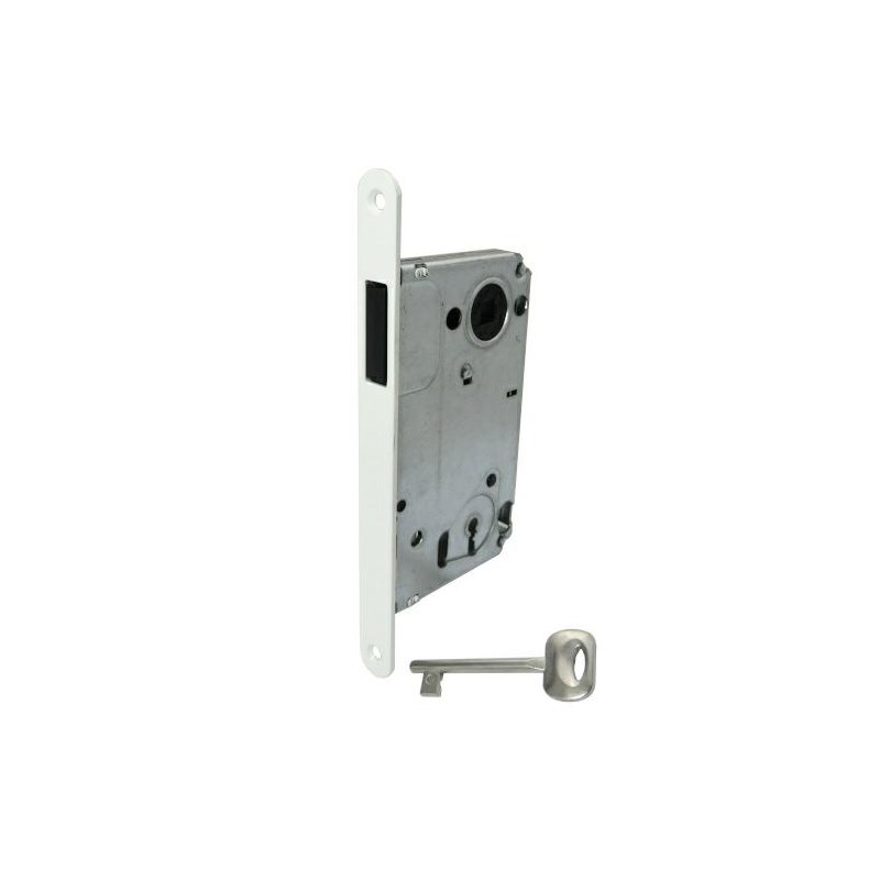 Zamek magnetyczny na klucz 90/50 biały Bonaiti Twin