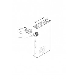 Uchwyt na palec mod.1621 chrom mat