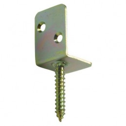 Łącznik kątowy mod.10-30 żółty ocynk