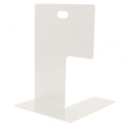 Podpórka do książek stalowa biała 195x140mm FERMALIBRO