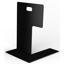 Podpórka do książek stalowa czarna 195x140mm FERMALIBRO