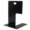 Podpórka do książek stalowa czarna 195x140mm FERMALIBRO