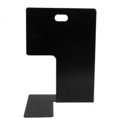 Podpórka do książek stalowa czarna 195x140mm FERMALIBRO