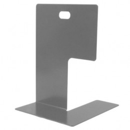 Podpórka do książek stalowa srebrna 195x140mm FERMALIBRO