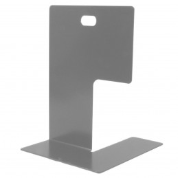 Podpórka do książek stalowa srebrna 195x140mm FERMALIBRO