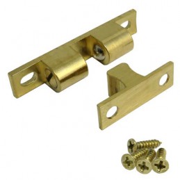 Zatrzask dwukulkowy 13-50 mos. satyna