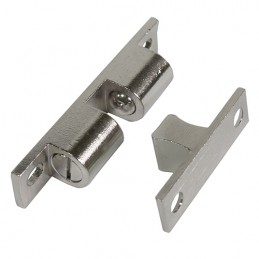 Zatrzask dwukulkowy 18-43 mos. chromowan