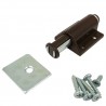 Zatrzask meblowy magnetyczny TIP-ON pojedynczy brązowy do szafek mod. 110