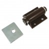 Zatrzask meblowy magnetyczny TIP-ON pojedynczy brązowy do szafek mod. 110