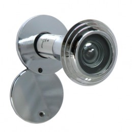 Wizjer ognioodporny do drzwi 55-80mm fi.14 chrom połysk mod.50