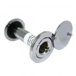 Wizjer ognioodporny do drzwi 55-80mm fi.14 chrom połysk mod.50