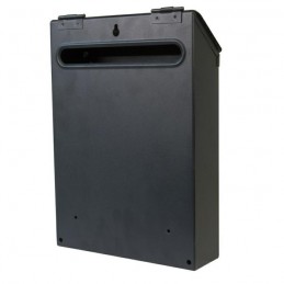 Skrzynka na listy 295x210x62mm mod.2 MINI czarna matowa