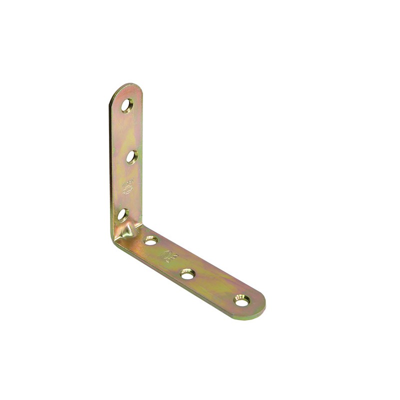 Kątownik montażowy 80x80x19mm żółty ocynk mod. 3 EAN