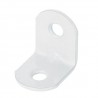 Kątownik montażowy budowlany 20x20x16mm biały mod.3